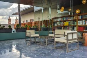 Posezení v ubytování Hotel Criol