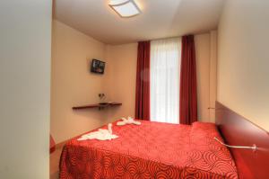 Postel nebo postele na pokoji v ubytování Hotel Pasha