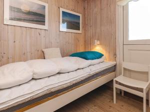 Ένα ή περισσότερα κρεβάτια σε δωμάτιο στο 6 person holiday home in Lundby