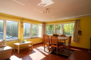 Posezení v ubytování Casa Amarela