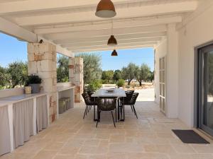 Αίθριο ή υπαίθριος χώρος στο Trullo Chiò Charming Home