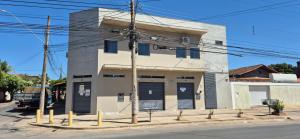 Bygningen som lejligheden ligger i