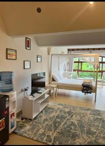 Posezení v ubytování Golden Sun Resort Apartments