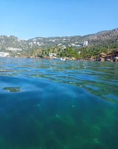 a view of the ocean from a boat at Casa Blanca Puerto Marqués 10 in Acapulco