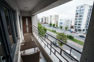 Μπαλκόνι ή βεράντα στο Apartament Luxury - Promenada