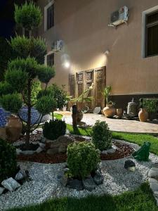 Κήπος έξω από το Hotel Butique Biluri S