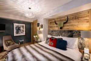 Postel nebo postele na pokoji v ubytování Residence Fevri + 3 fotografie