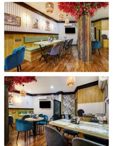 Χώρος καθιστικού στο Ashirbad Lodge