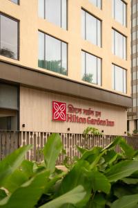 El edificio en el que está el hotel