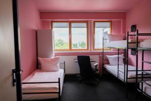 Postel nebo postele na pokoji v ubytování Hostelcamp Hamburg + 9 fotografií