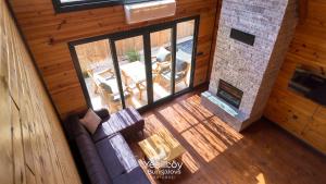 Posezení v ubytování Yeşilköy Bungalovs