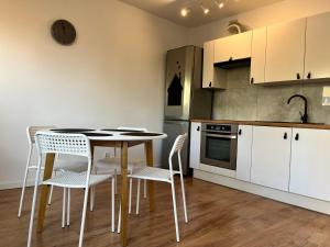 Η κουζίνα ή μικρή κουζίνα στο Apartament Matejki