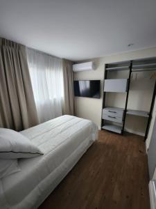 Postel nebo postele na pokoji v ubytování Silver Living Palermo
