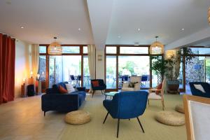 Χώρος καθιστικού στο Le Pavillon - Demeure de prestige avec14 chambres pour 30 pers - Piscine