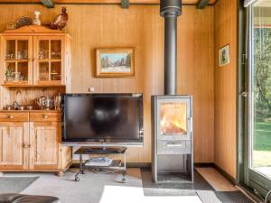 TV a/nebo společenská místnost v ubytování Holiday Home Aron - 30km from the sea by Interhome + 13 fotografií