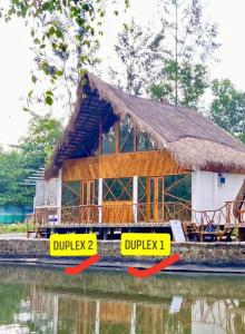 Landskap semula jadi dekat dengan resort