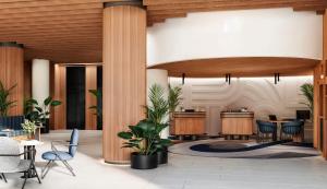 サンタクルス・デ・テネリフェにあるBarceló Santa Cruz Contemporáneoのロビーの表示