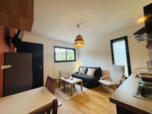 Kuchyň nebo kuchyňský kout v ubytování Le Bel Accord cozy studio Baie de Somme