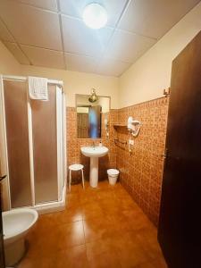 Ένα μπάνιο στο Villa Aemilius Boutique Rural