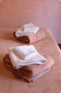 Ένα ή περισσότερα κρεβάτια σε δωμάτιο στο Casa Kumbhaka