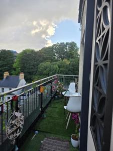 En balkon eller terrasse på Sarah's City Pad Derry