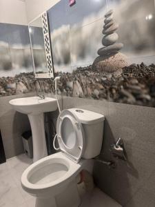 Koupelna v ubytování Succulent Homestay