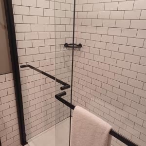 Koupelna v ubytování Moxy Columbia