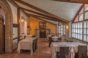 Restaurace v ubytování Le Sequoie