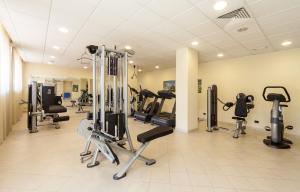 Fitness centrum a/nebo fitness zařízení v ubytování NilHotel Florence