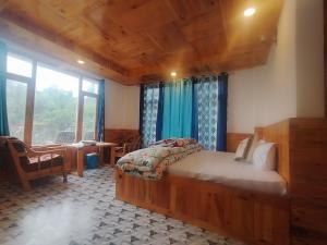 Χώρος καθιστικού στο The Nature Villa Kalpa