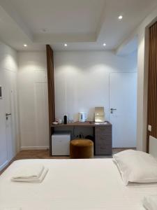 Postel nebo postele na pokoji v ubytování Hotel Room - Centrum Ghent Leie