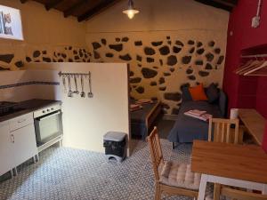 Køkken eller tekøkken på Finca Las Canitas - Ferienhaus Teneriffa