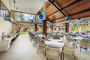 Εστιατόριο ή άλλο μέρος για φαγητό στο Villa Sundancer Lombok By Mey, Ocean View Villa with Infinity pool