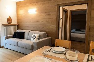 Χώρος καθιστικού στο Chalet moderno Ponte di Legno - fronte piste