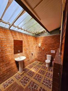 Koupelna v ubytování Samran Resort