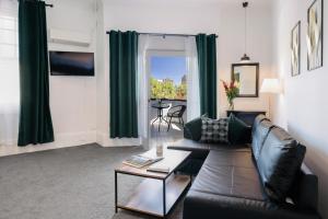 Χώρος καθιστικού στο City Budget Hotel