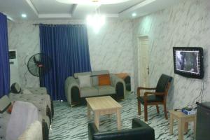 Posezení v ubytování EH Apartments