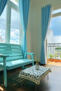 Balkón nebo terasa v ubytování Moon in Mist Homestay