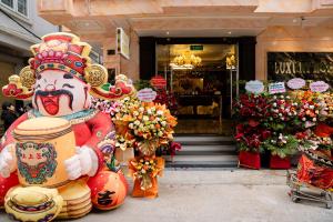 Η πρόσοψη ή η είσοδος του Luxury Hotel - Số 3 , Ngõ 12 Nguyễn Khiêm Ích , Trâu Quỳ , Gia Lâm , Hà Nội