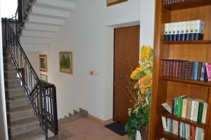 Knihovna v bed and breakfast