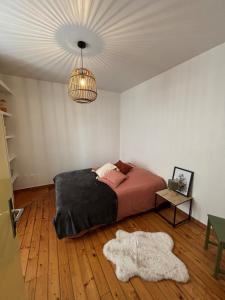 Ένα ή περισσότερα κρεβάτια σε δωμάτιο στο Appartement 2 pièces