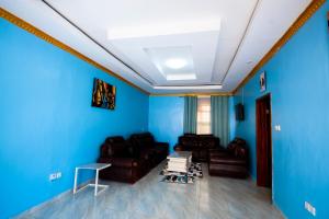 Χώρος καθιστικού στο THE ICE GARDENs GUESTHOUSE - Kigali