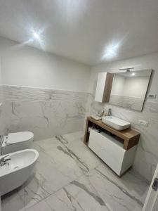 Et badeværelse på Ca' Caola Relax