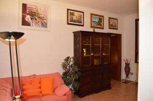 Posezení v ubytování B&B Cambusa