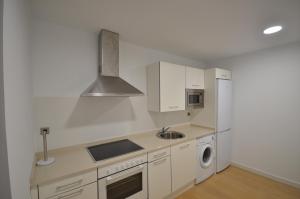 Kuchnia lub aneks kuchenny w obiekcie Arantza Apartamentuak