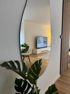 Μια τηλεόραση ή/και κέντρο ψυχαγωγίας στο Rednitz Luxus House