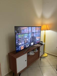 TV a/nebo společenská místnost v ubytování Dream appartement