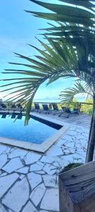 Πισίνα στο ή κοντά στο LA VILLA OUF - VUE SUR LE DIAMANT, St-Anne