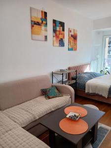 Ένα ή περισσότερα κρεβάτια σε δωμάτιο στο iwe