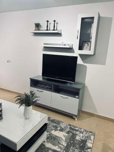 Μια τηλεόραση ή/και κέντρο ψυχαγωγίας στο Alexis Apartment